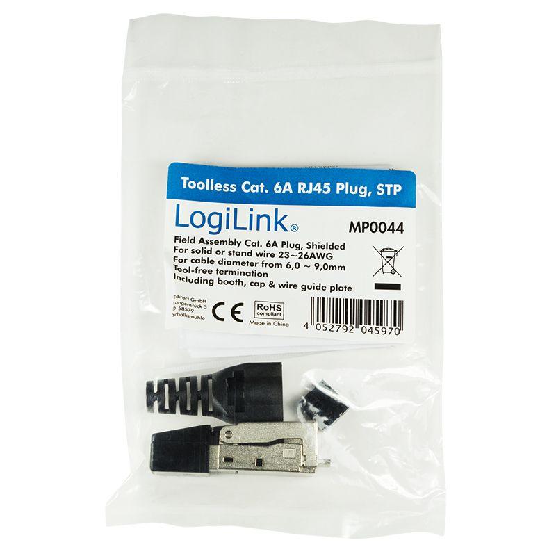 Conector RJ45 LOGILINK MP0044 (RJ-45 - Aço inoxidável) — miniatura 2
