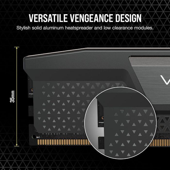 Kit Memória RAM CORSAIR Vengeance CMK32GX5M2B6400C32 (6400 MHz - 32 GB - DIMM), miniatura 5