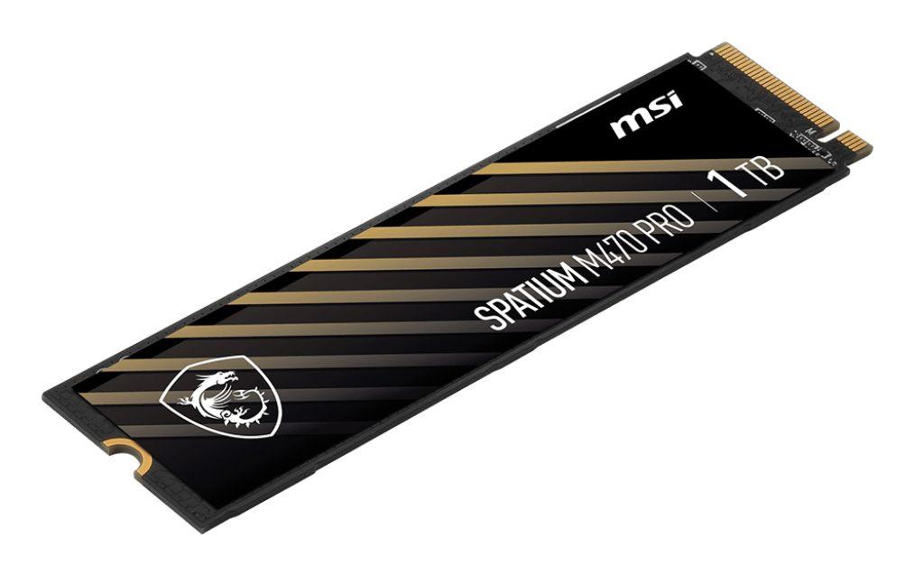 SSD Interno MSI SPATIUM M470 PRO (1 TB - M.2 - PCI Express 4.0 NVMe) — miniatura 3