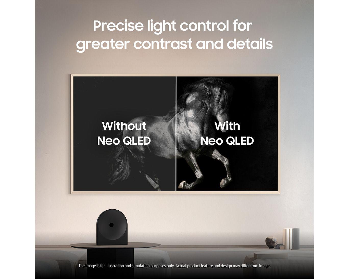 Televisão SAMSUNG TV The Frame Pro TQ85LS03HWUXXC (85" - Neo QLED 4K - Preto), miniatura 7