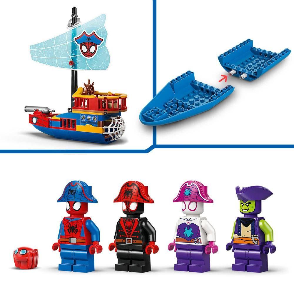 LEGO 11208 Marvel Super Heroes Equipa Spidey – Barco Pirata (4+ anos - 201 peças) — miniatura 6