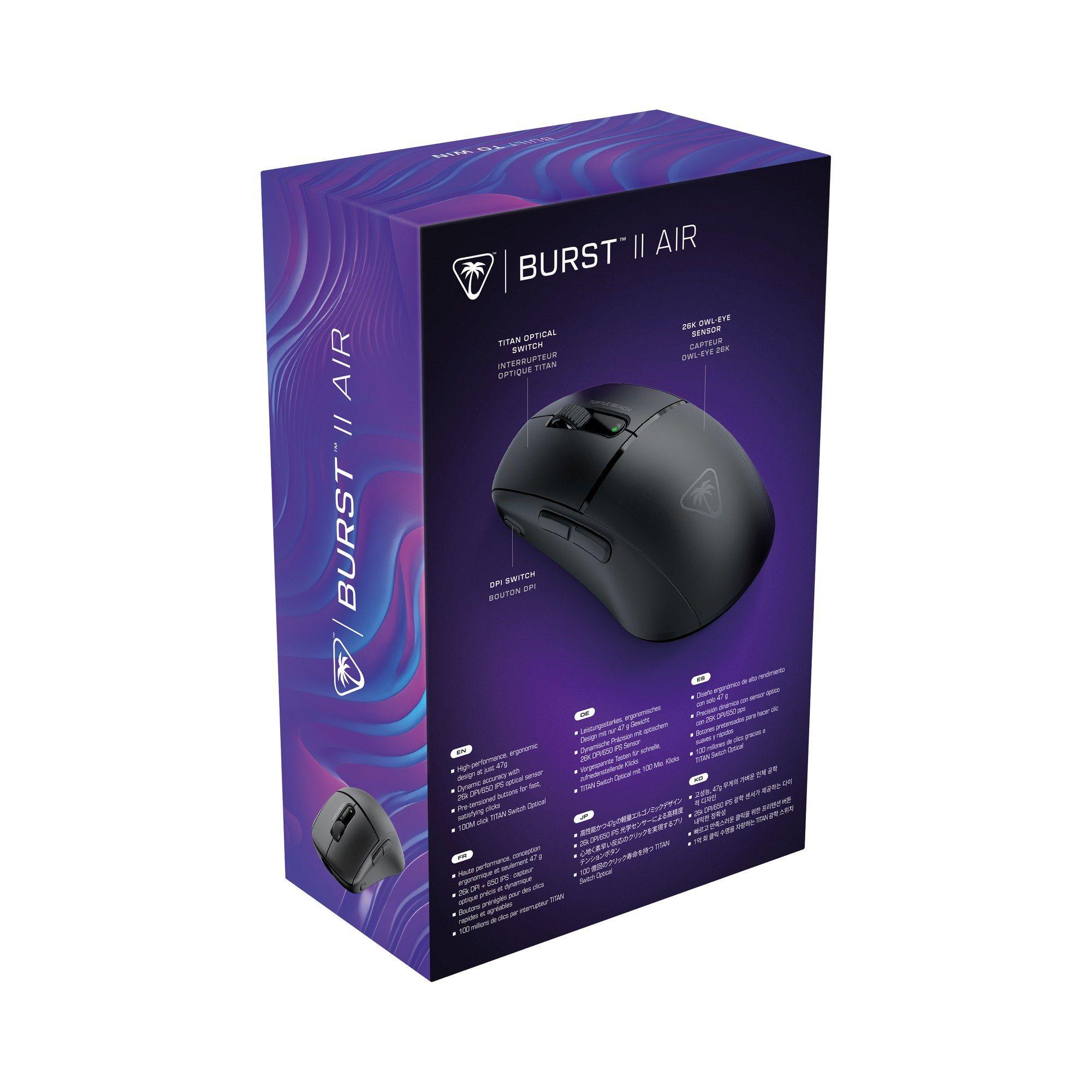 Rato Gaming TURTLE BEACH Burst II Air (Mão direita - 26000 DPI - Ótico - Preto), miniatura 9