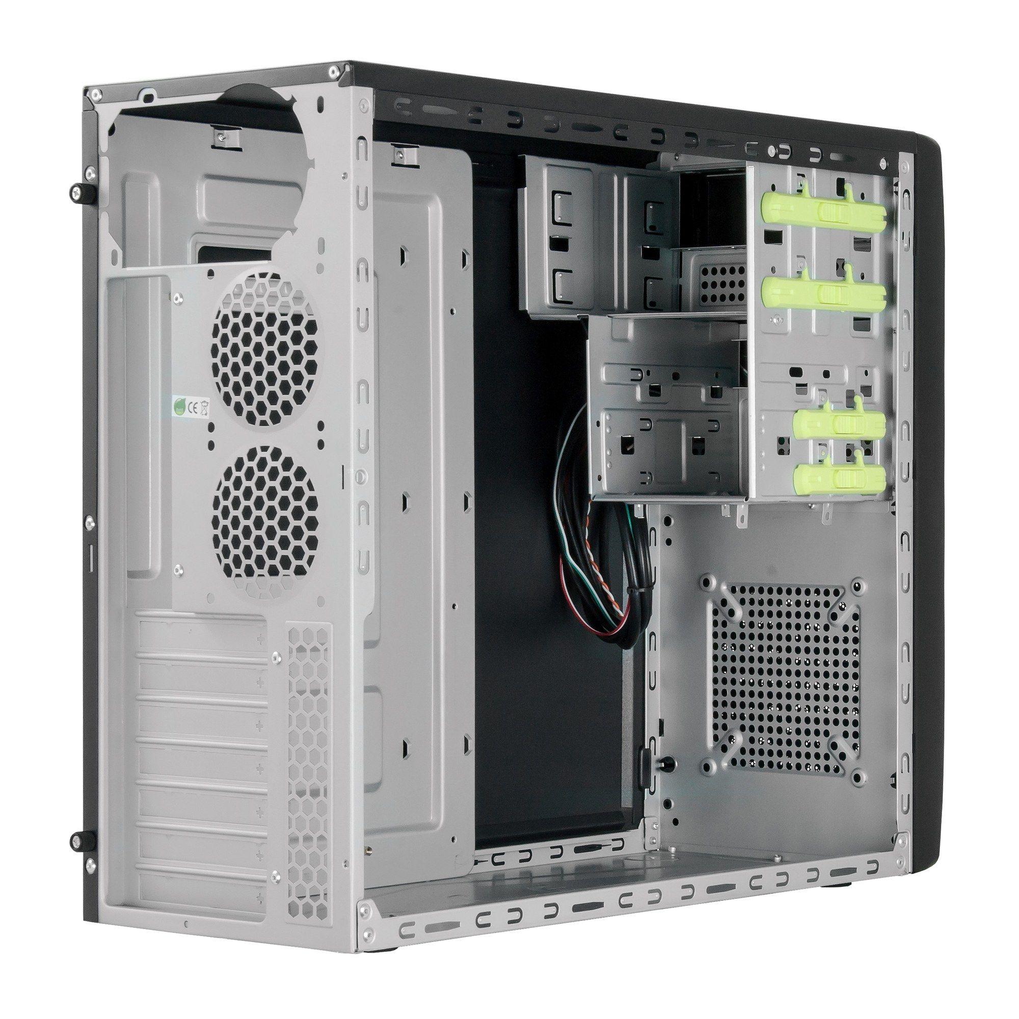 Caixa de Computador CHIEFTEC CG-04B-OP (ATX, Micro ATX - Midi Tower - SECC - Preto) — miniatura 3