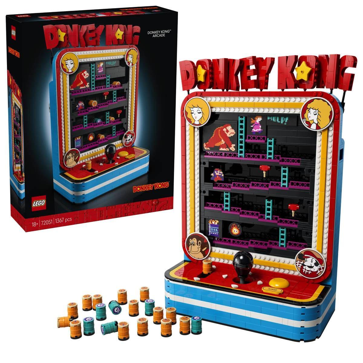 LEGO 72051 Super Mario Máquina de arcada do Donkey Kong™ (18+ anos - 1367 peças), miniatura 3