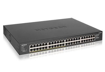 Switch NETGEAR GS348PP (Gigabit Ethernet - 2 unidades - 1,5 MB - Preto)