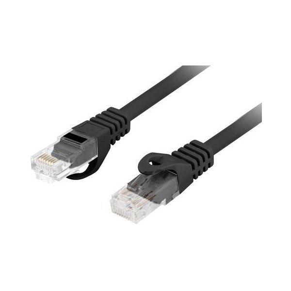 Cabo de Rede RJ45 LANBERG PCU6-10CU-0200-BK (2 m - Cat6 - RJ-45 - Preto), miniatura 2