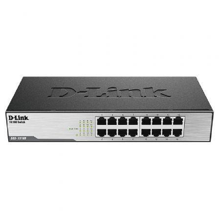 Switch D-LINK DES-1016D/E (RJ-45 Fast Ethernet - 10/100 Mbps - Camada 2) — miniatura 2