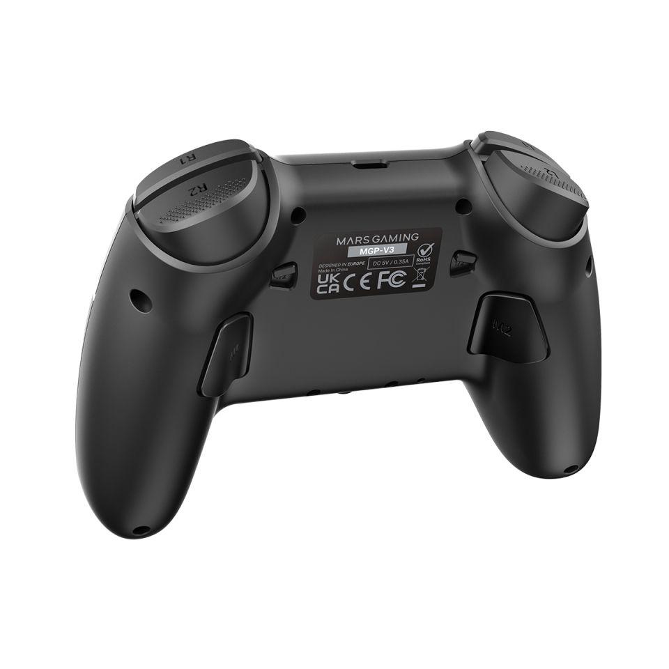 Comando Sem Fios MARS GAMING MGP-V3 (Nintendo Switch - USB Type-A para USB Type-C - Com fios e sem fios - Preto) — miniatura 2
