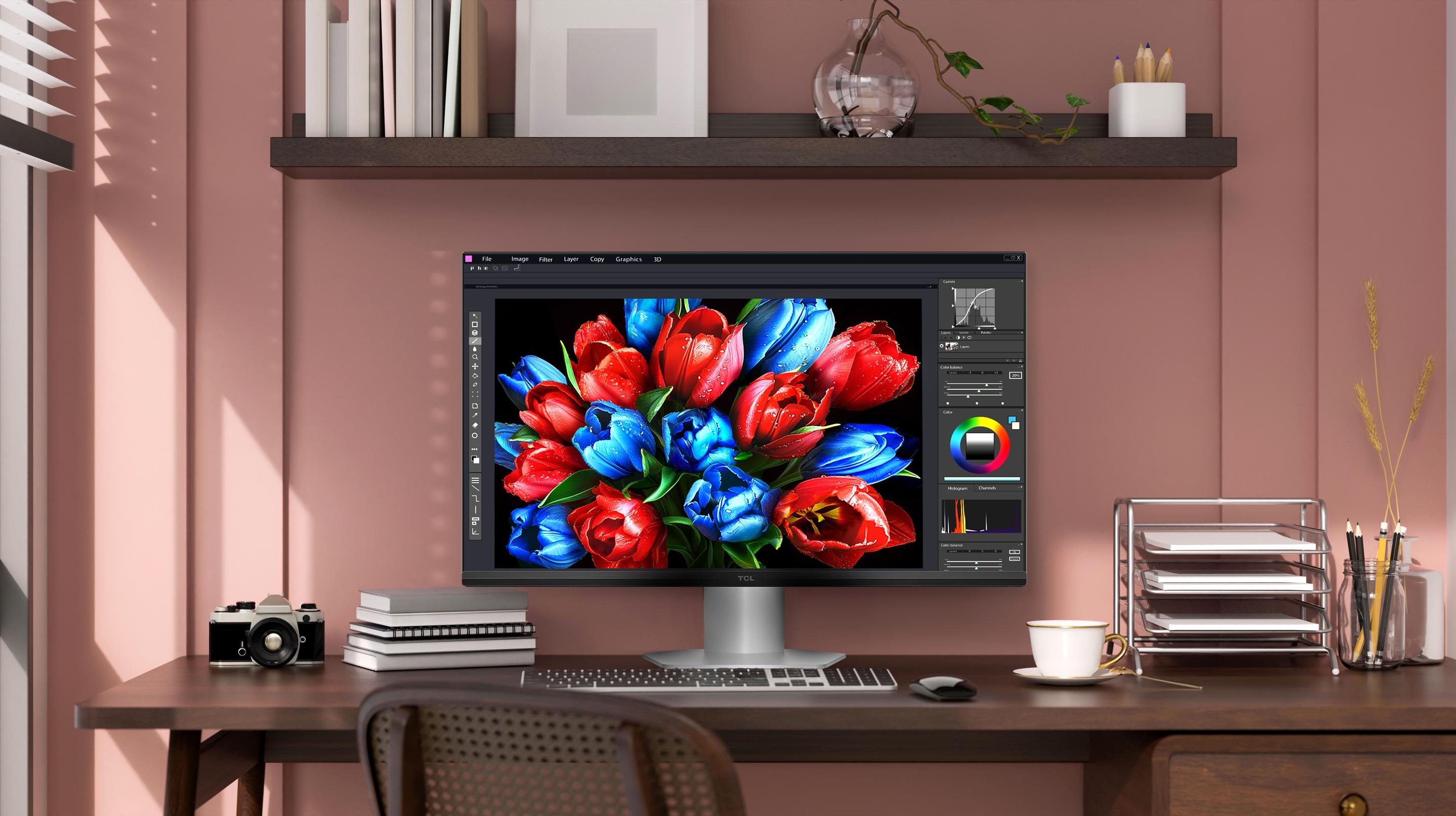 Monitor TCL 25G54 (25" - IPS - 144 Hz - Branco) — miniatura 2