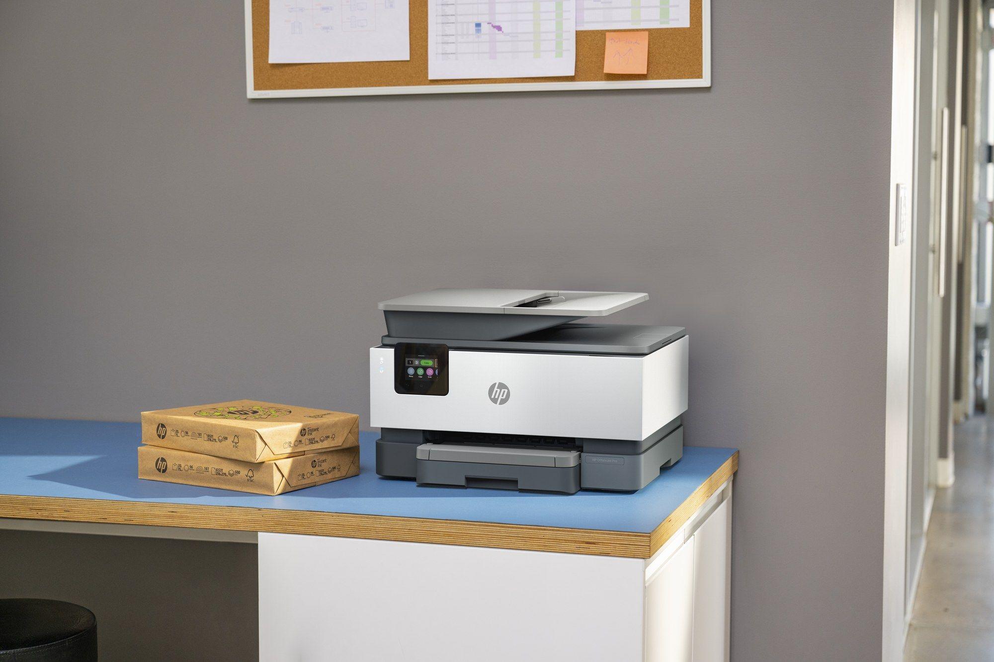 Impressora Multifunções HP OfficeJet Pro 9120b (A4 - Impressão a cores - 250 folhas - Cinzento) 4V2N0B — miniatura 10