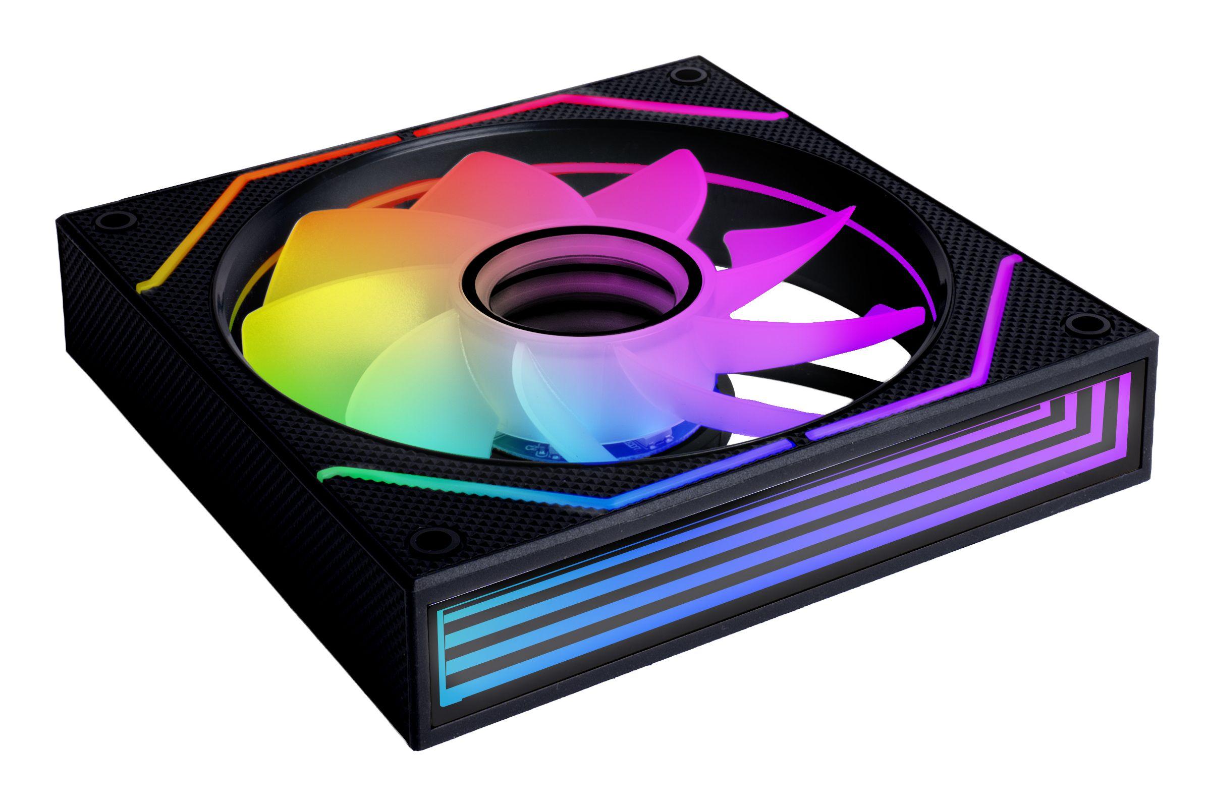 Kit de Ventoinhas MARS GAMING MF3DPROX2R (Preto) — miniatura 4