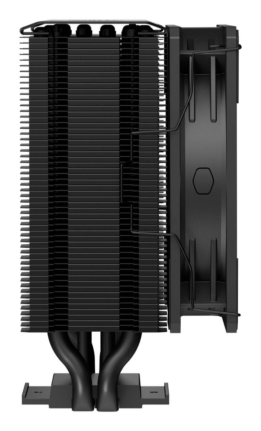 Refrigerador de CPU COOLER MASTER Hyper 212 3DHP Black ARGB (120 mm - 1 ventoinha - 2050 RPM - Preto) — miniatura 4
