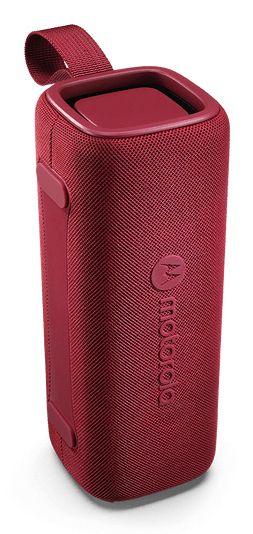 Coluna Portátil Estéreo MOTOROLA ROKR 600 (30 W - Sem fios - Vermelho)