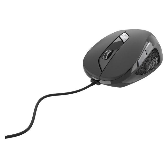 Rato GEMBIRD MUS-6B-01 (Até 1600 DPI - Ótico - USB - Preto) — miniatura 4