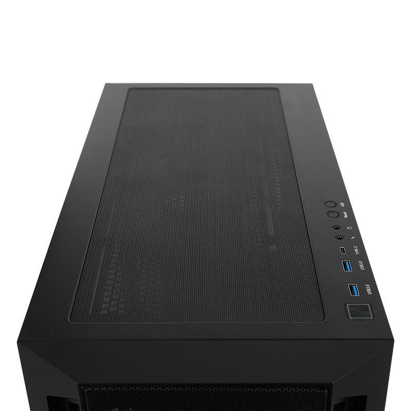 Caixa de Computador CHIEFTEC APEX LUMO GA-01B-L-OP (Midi Tower - Vidro temperado - 175 mm - Preto) — miniatura 4