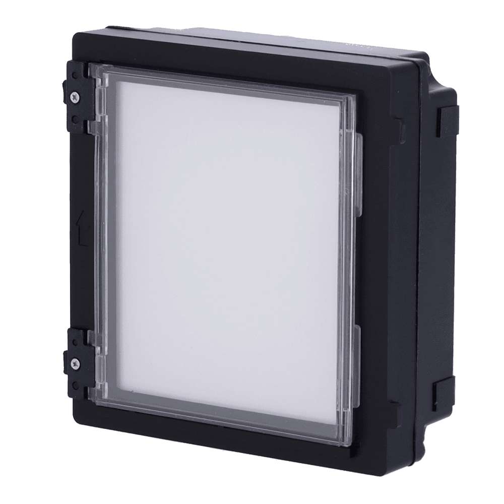Módulo de Extensão para Videoporteiro HIKVISION DS-KD-INFO (IP65 - Preto)