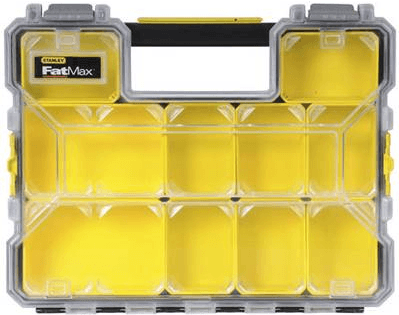 Organizador Profissional Raso STANLEY 1-97-519 (Preto/Transparente/Amarelo)