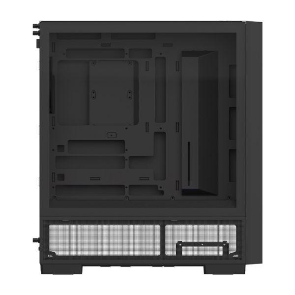 Caixa PC THERMALTAKE S380 TG ARGB (ATX, EATX, micro ATX, Mini-ITX - PS2 - Midi Tower - Preto) — miniatura 3