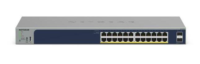Switch Gerido NETGEAR GS724TPP-300EUS (Gigabit Ethernet - 1,5 MB - 52 Gbit/s - Cinzento) — miniatura 2