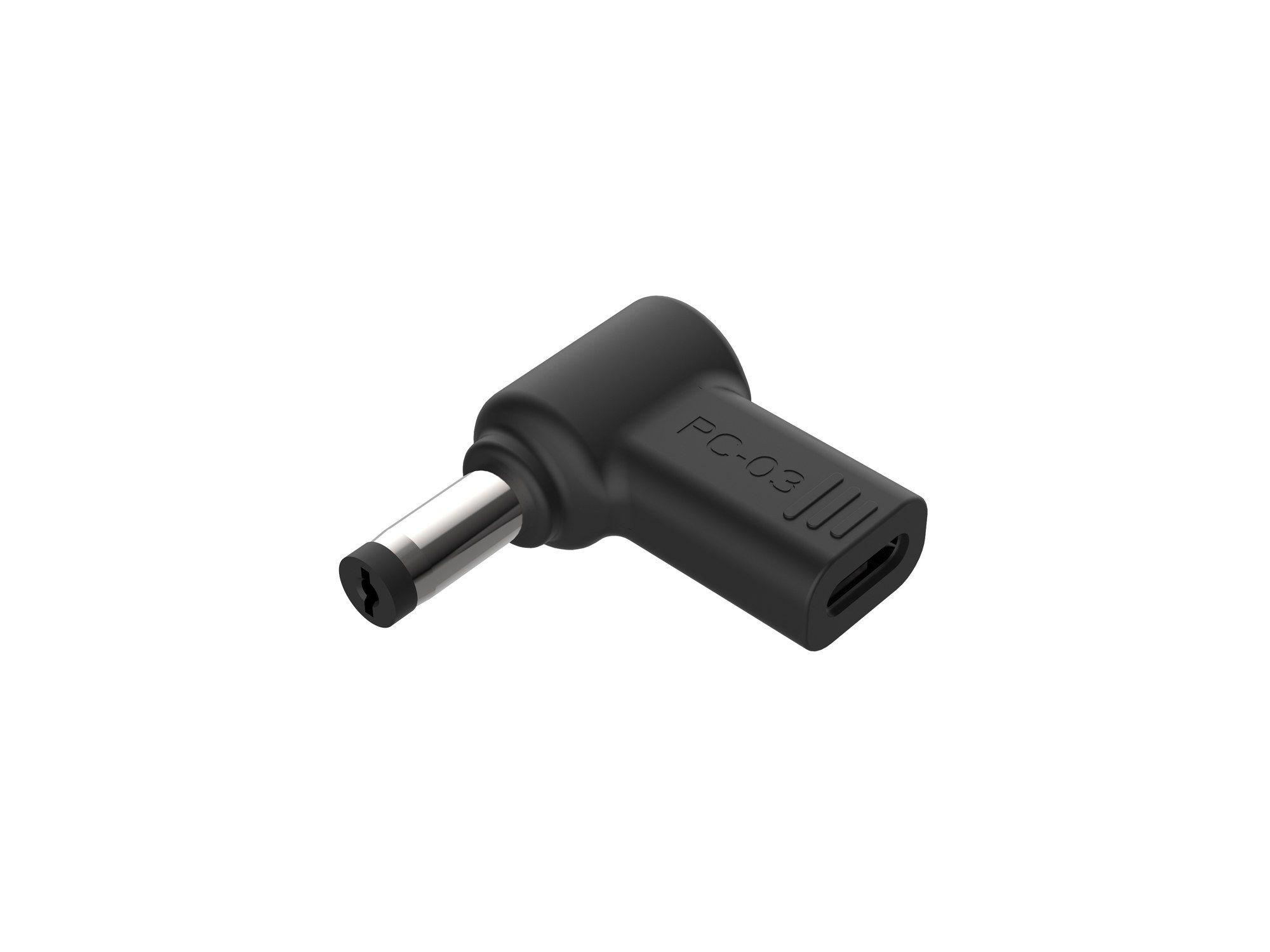 Adaptador USB-C para Portátil CONCEPTRONIC ABBY15PC03 (Acer - 5,5 x 1,7 mm - Preto)