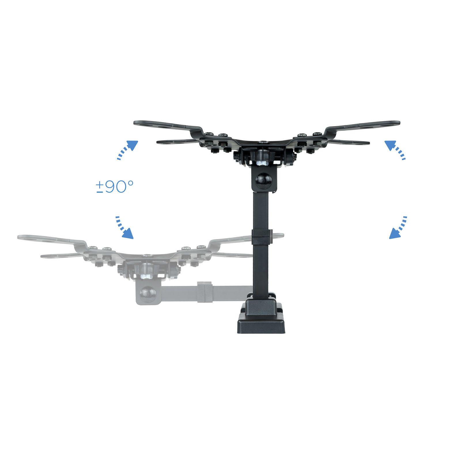 Suporte de Parede para TV TOOQ LP2042TNL-B (200 x 200 mm - 75 x 75 mm - 106,7 cm - Preto), miniatura 7