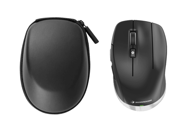 Rato 3Dconnexion CadMouse Compact Wireless USB-C (Ótico - Preto), imagem 1