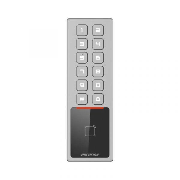 Terminal de Controlo de Acessos Autónomo HIKVISION DS-K1T805MBWX (3.000 utilizadores - 100.000 registos - IP65 - Cinzento) — miniatura 4
