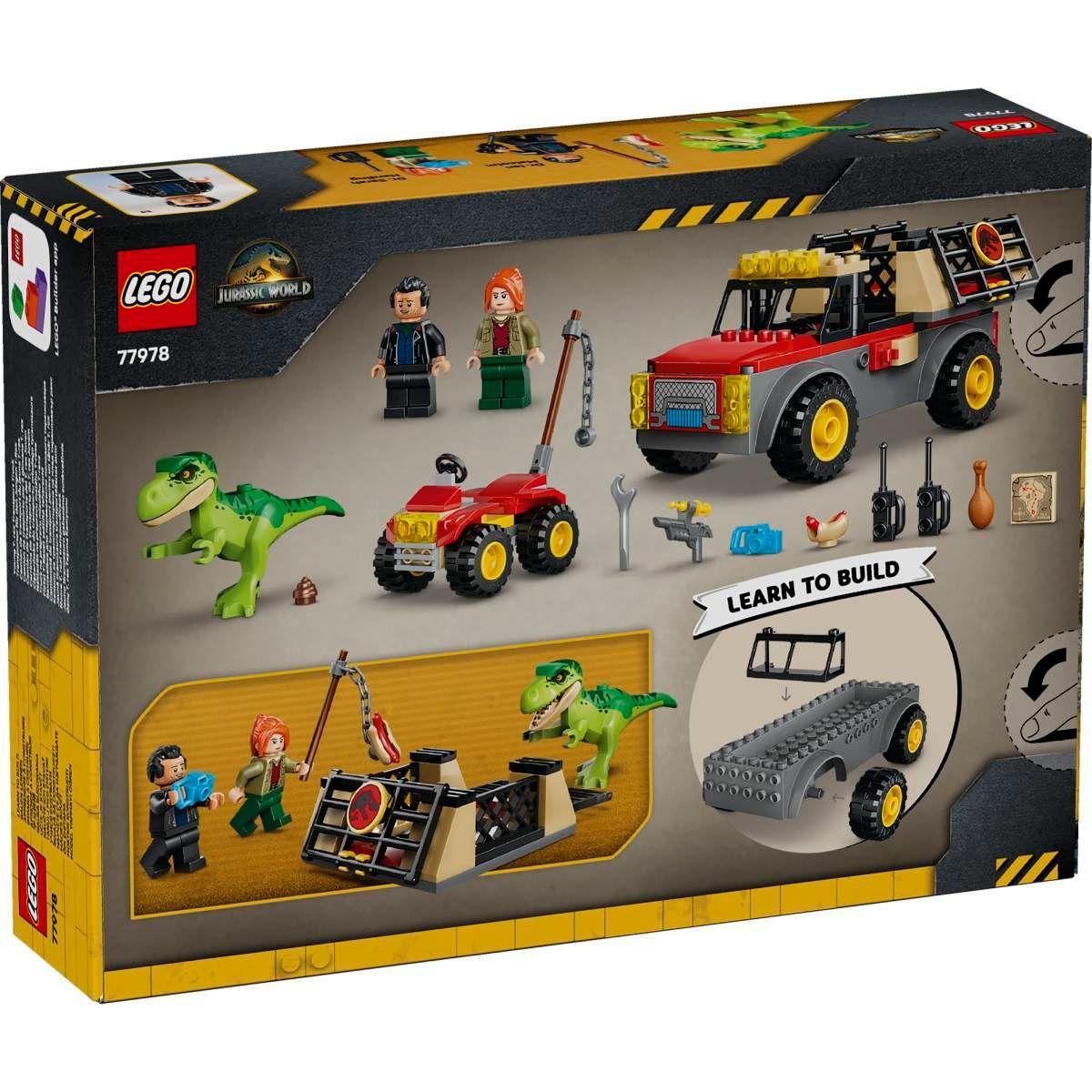 LEGO 77978 Jurassic World Carrinha de Transporte de T. rex Jovem (4+ anos - 115 peças), miniatura 4