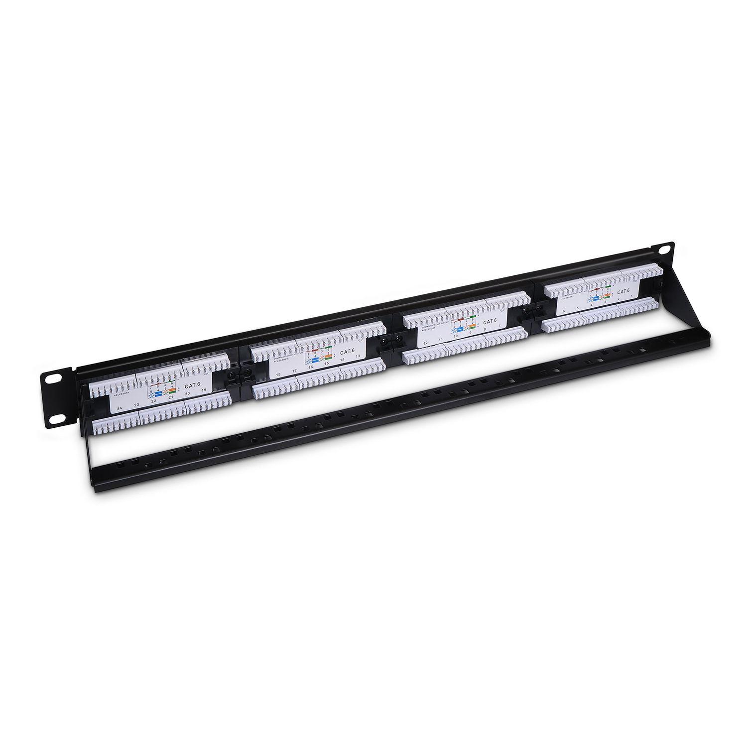 Painel de Ligações de Rede AISENS A141-0308 (RJ-45 - Montagem em rack - Preto), miniatura 2