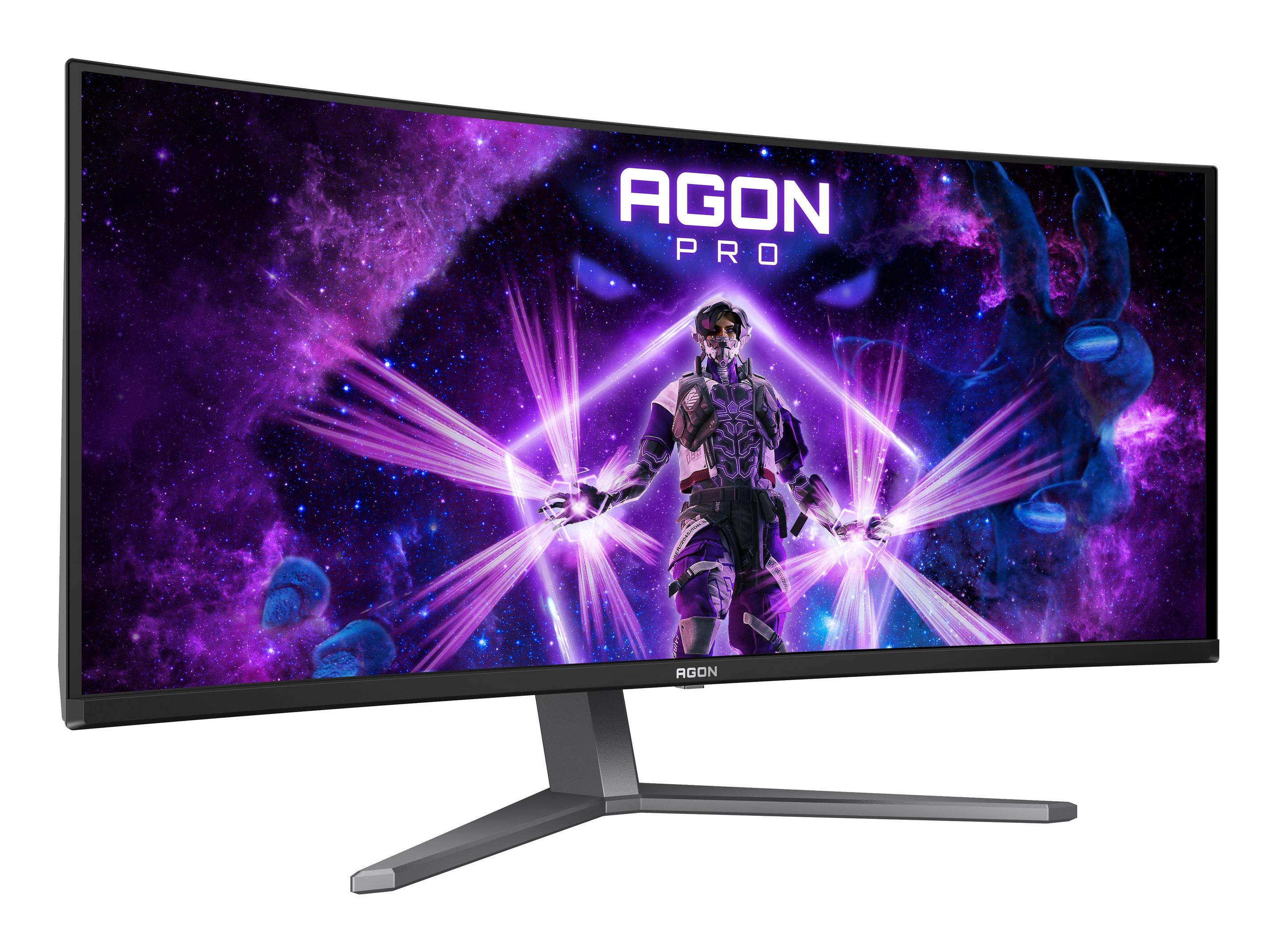 Monitor AOC AGON PRO AG346UCD (34" - OLED - 175 Hz - Preto/Cinzento), miniatura 6