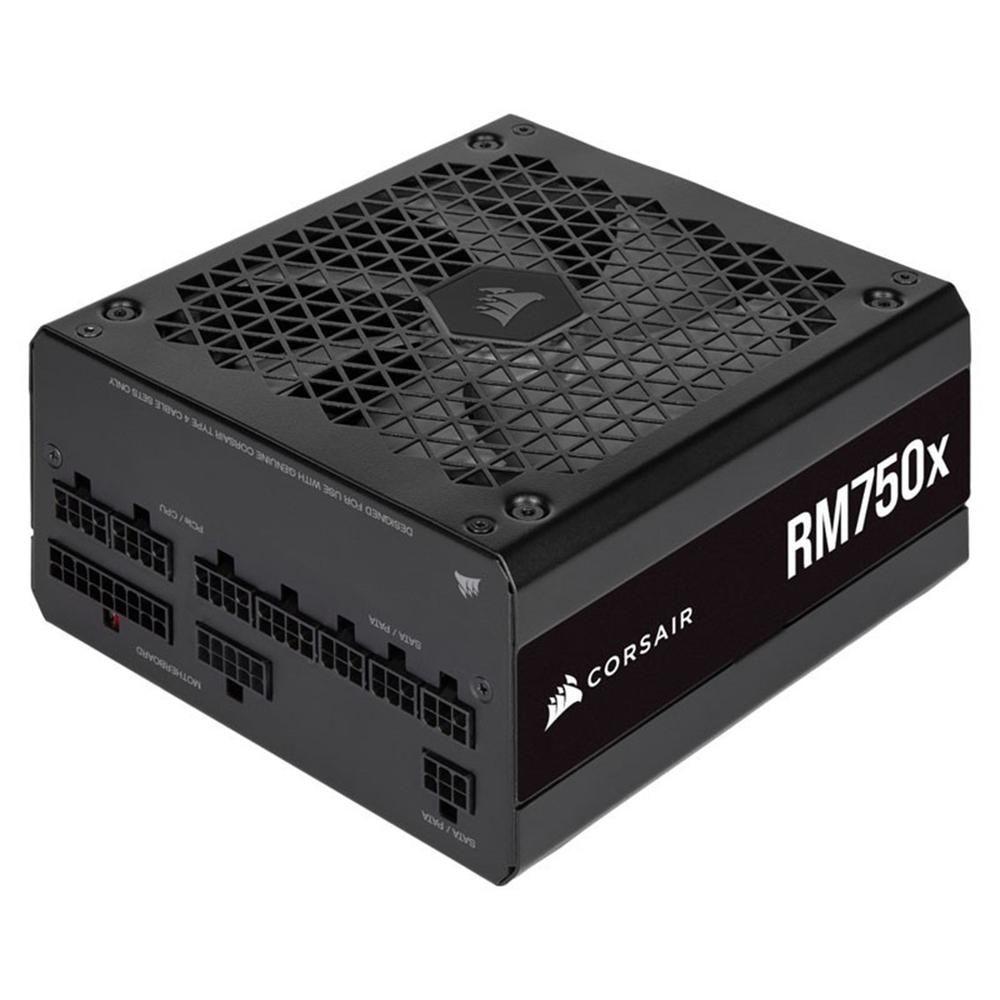 Fonte de Alimentação CORSAIR RM750x (ATX - 750 W - 80 PLUS Gold - Preto)