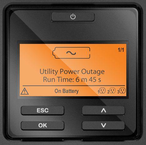 UPS Online APC SRT2200RMXLI-NC (Acoplador C13, Acoplador C19 - Preto) — miniatura 5