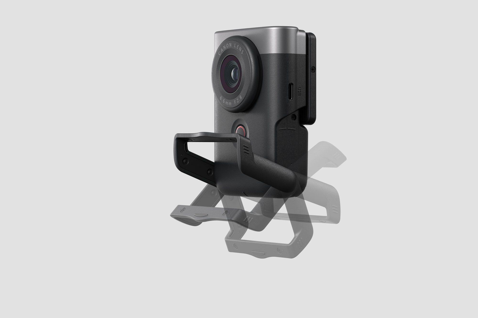 Câmara Compacta CANON PowerShot V10 Vlogging Kit (460000 dot - 7,5–15 W - Prateado) — miniatura 3
