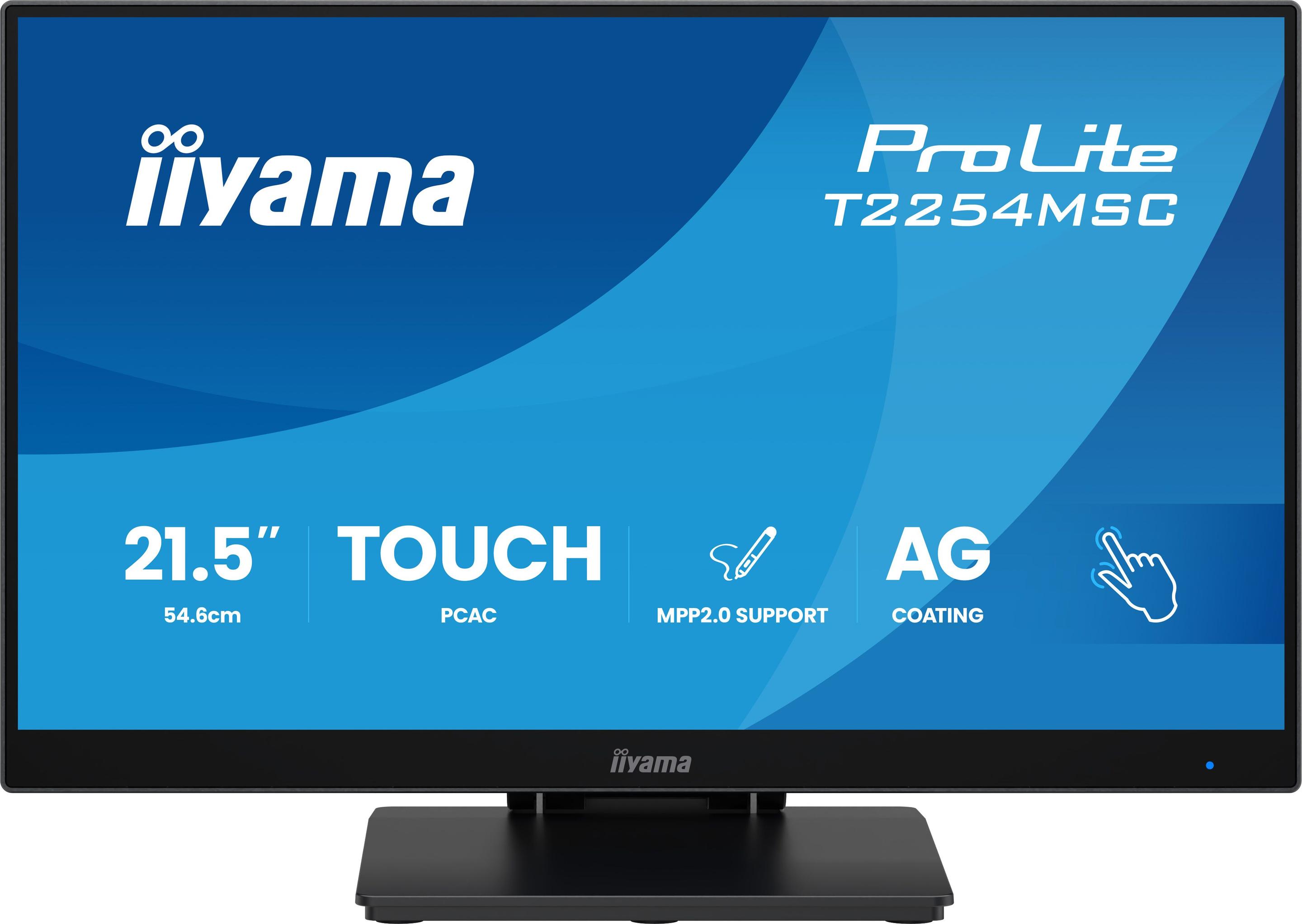Monitor IIYAMA ProLite T2254MSC-B2AG (21,5" Full HD - IPS 100Hz - Preto) — miniatura 6