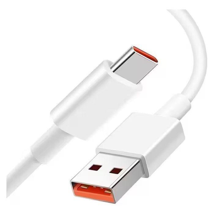 Cabo USB XIAOMI BHR6032GL (1 m - USB C - USB A - Branco) — miniatura 2