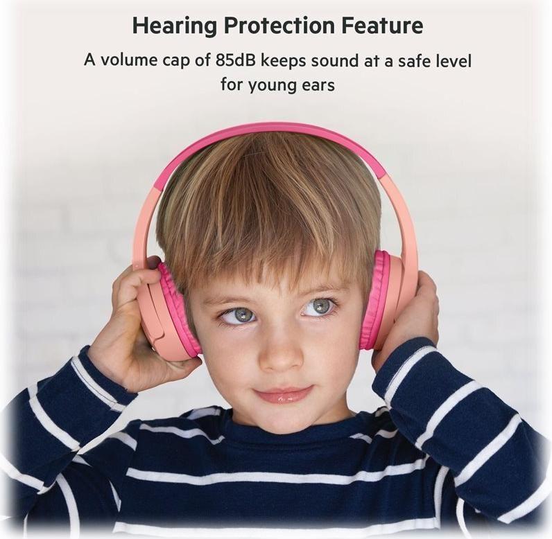 Auscultadores BELKIN SoundForm Mini (Binaural - Com fios - Circum-aural - Rosa)
