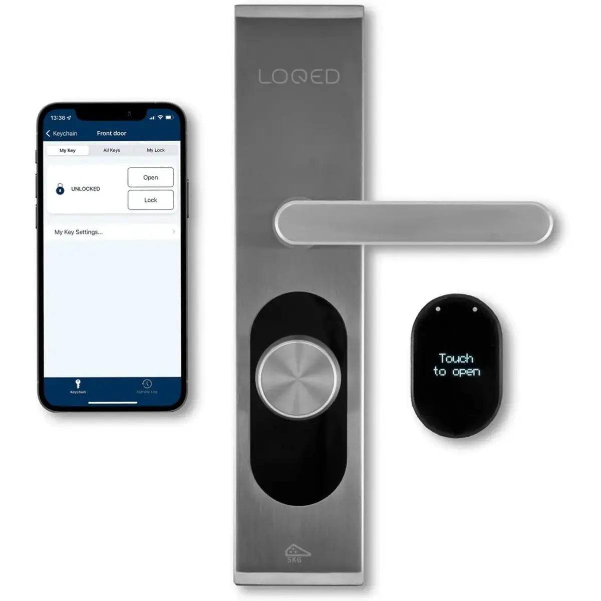 Fechadura Inteligente LOQED Touch Smart Lock (Prateado) — miniatura 2