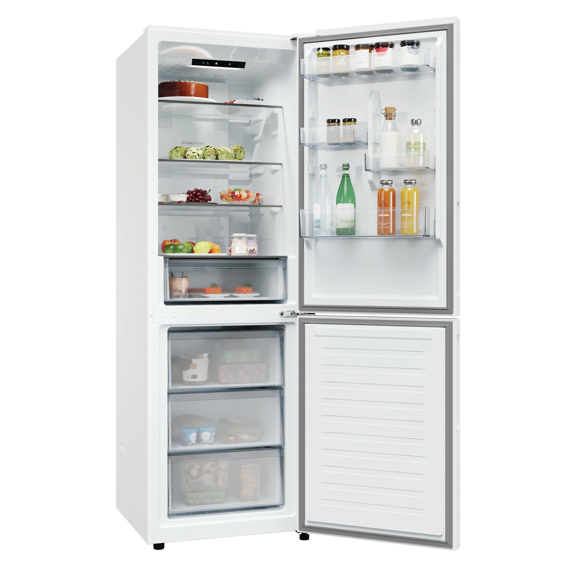 Frigorífico Combinado Independente CANDY City Fresco 300 CNCQ2T618CW (355 l - hOn - 185x59,5x66,7 cm - Branco) — miniatura 4