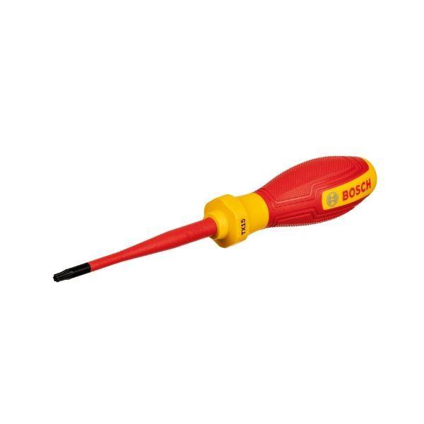 Chave de Fendas VDE BOSCH 1600A02NC6 (Vermelho e Amarelo)