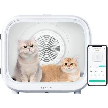 Secador para Animais PETKIT AIRSALON MAX PRO (ABS, vidro temperado - Branco)