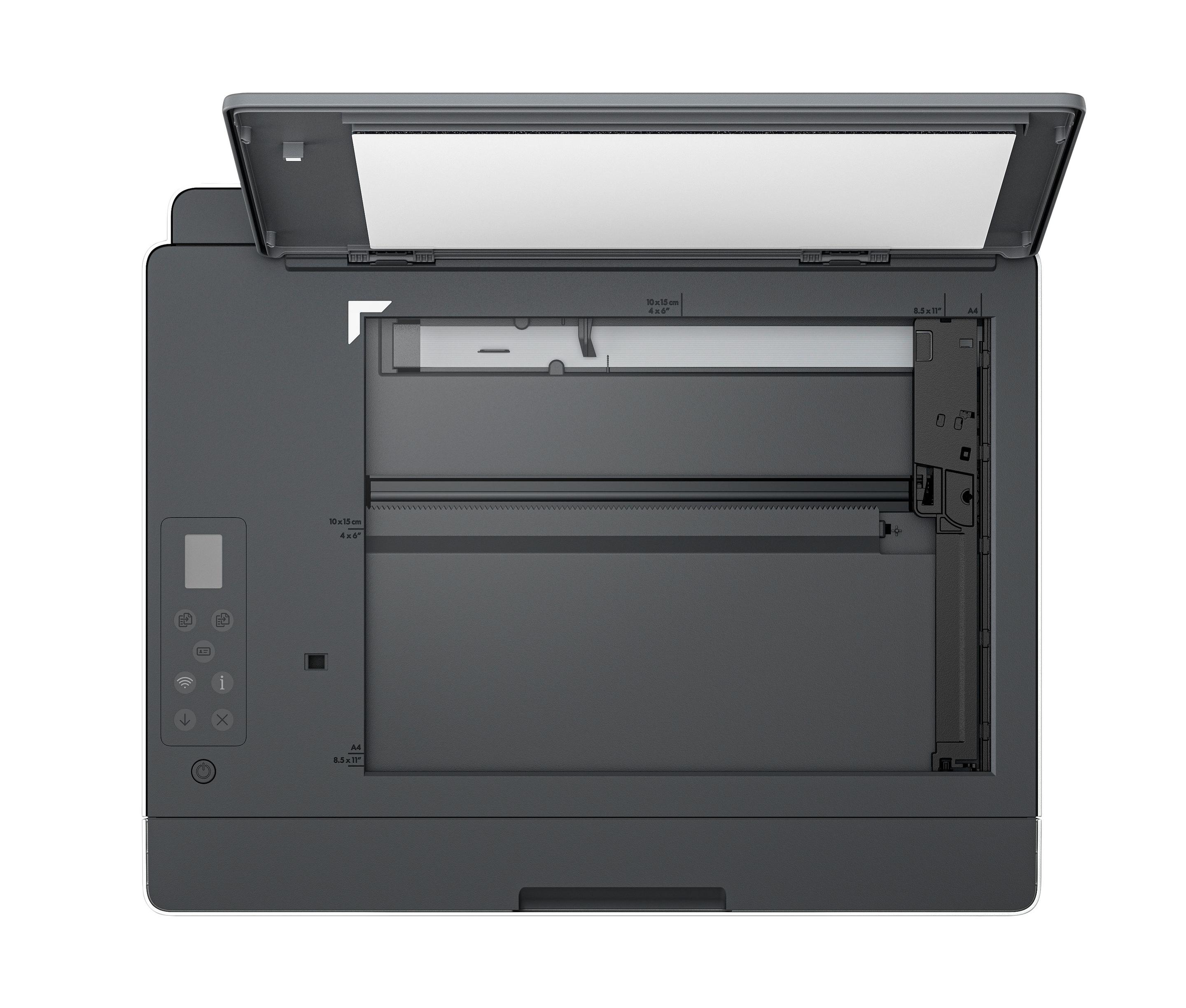 Impressora Multifunções HP Smart Tank 580 (A4 - Impressão a cores - 100 folhas - Cinzento) — miniatura 2