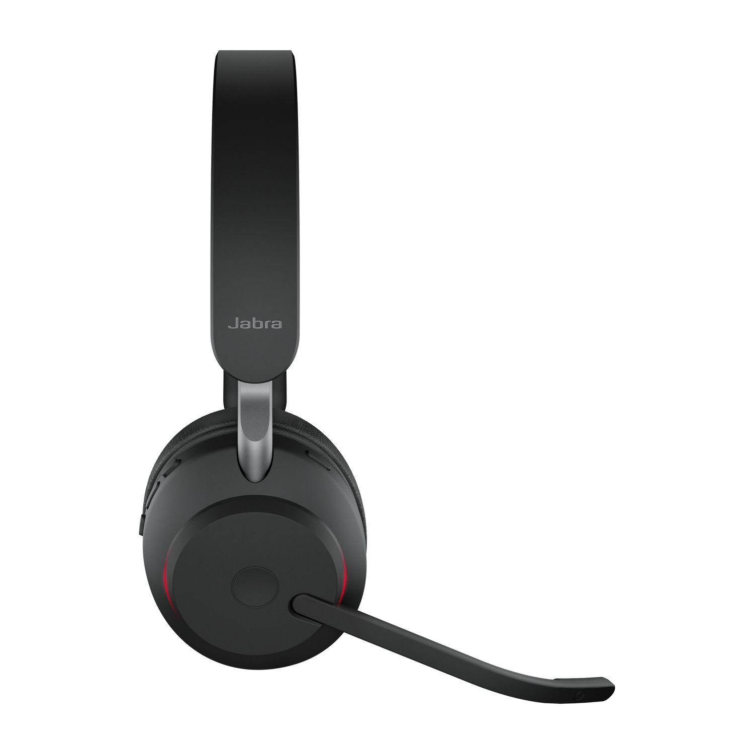 Headset JABRA Evolve2 65 UC Stereo (Binaural - Sem fios - Sobre a orelha - Preto) — miniatura 5