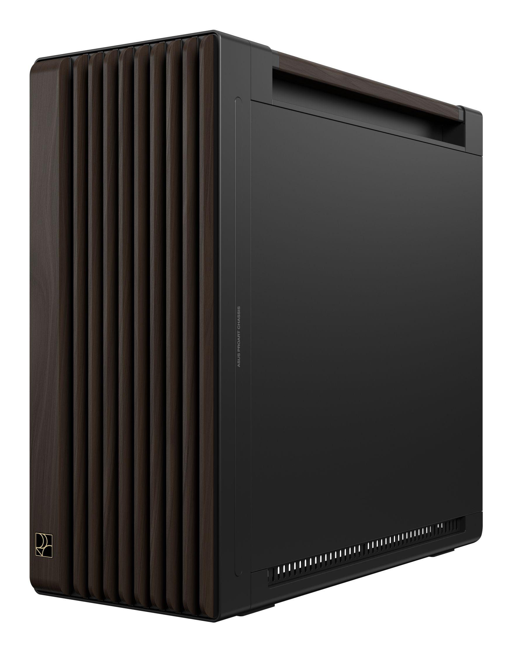 Caixa PC ASUS ProArt PA602 Wood Edition Modern Black (Midi Tower - Metal, Madeira - 18,5 cm - Preto/Madeira) — miniatura 3