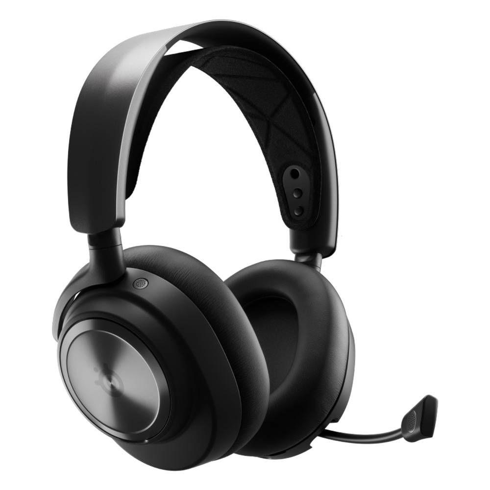 Headset Gaming STEELSERIES Arctis Nova Pro Wireless P (Binaural - Circumaural - 4 cm - Preto) — miniatura 2