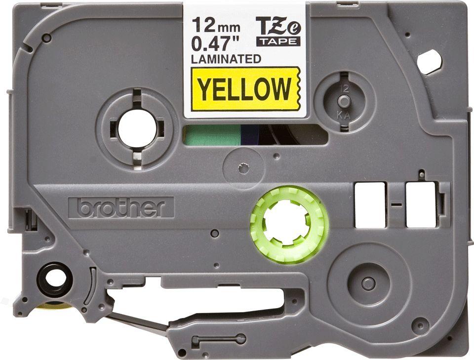 Fita Laminada de Rotulagem BROTHER TZe-631 (Preto sobre Amarelo) — miniatura 2