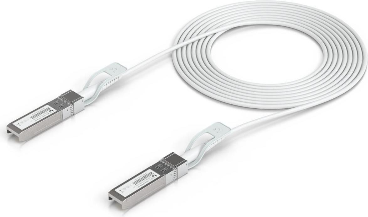 Cabo DAC UBIQUITI UACC-UPLINK-SFP28-3M (1 unidade - 25 Gbit/s)