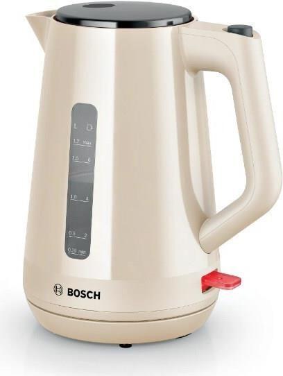 Jarro Elétrico BOSCH TWK1M127 (2400 W - 1,7 L - Plástico - Bege)