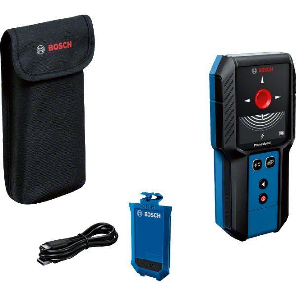Detetor de Estruturas BOSCH GMS 120-27 Professional (3,7 V - Bateria - Ião-lítio - Azul e Preto), miniatura 2