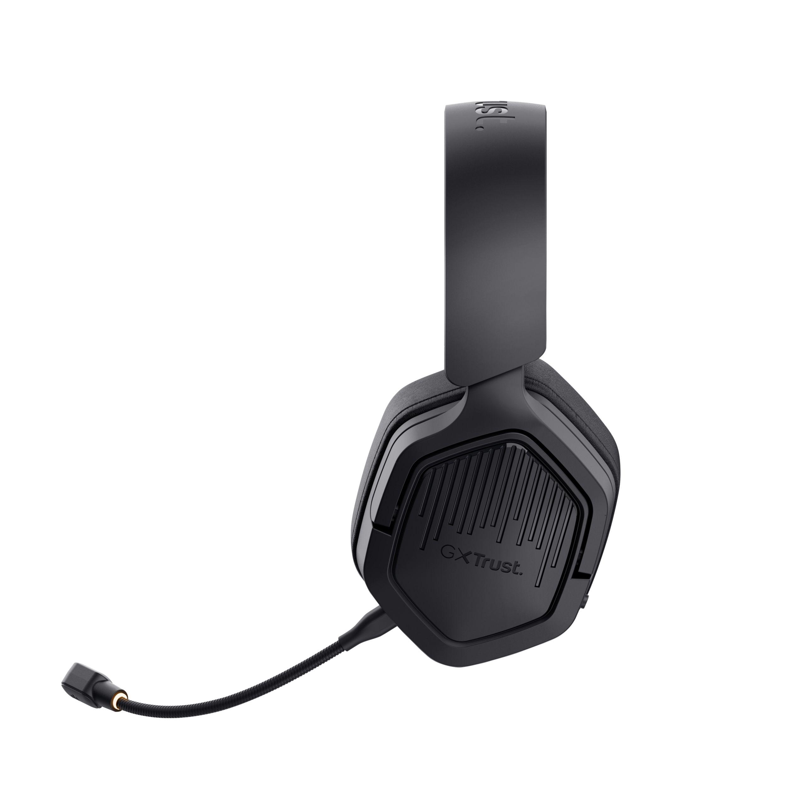 Headset Gaming TRUST GXT 493 Carus (Binaural - Com fios e sem fios - Circum-aural - Preto), miniatura 6