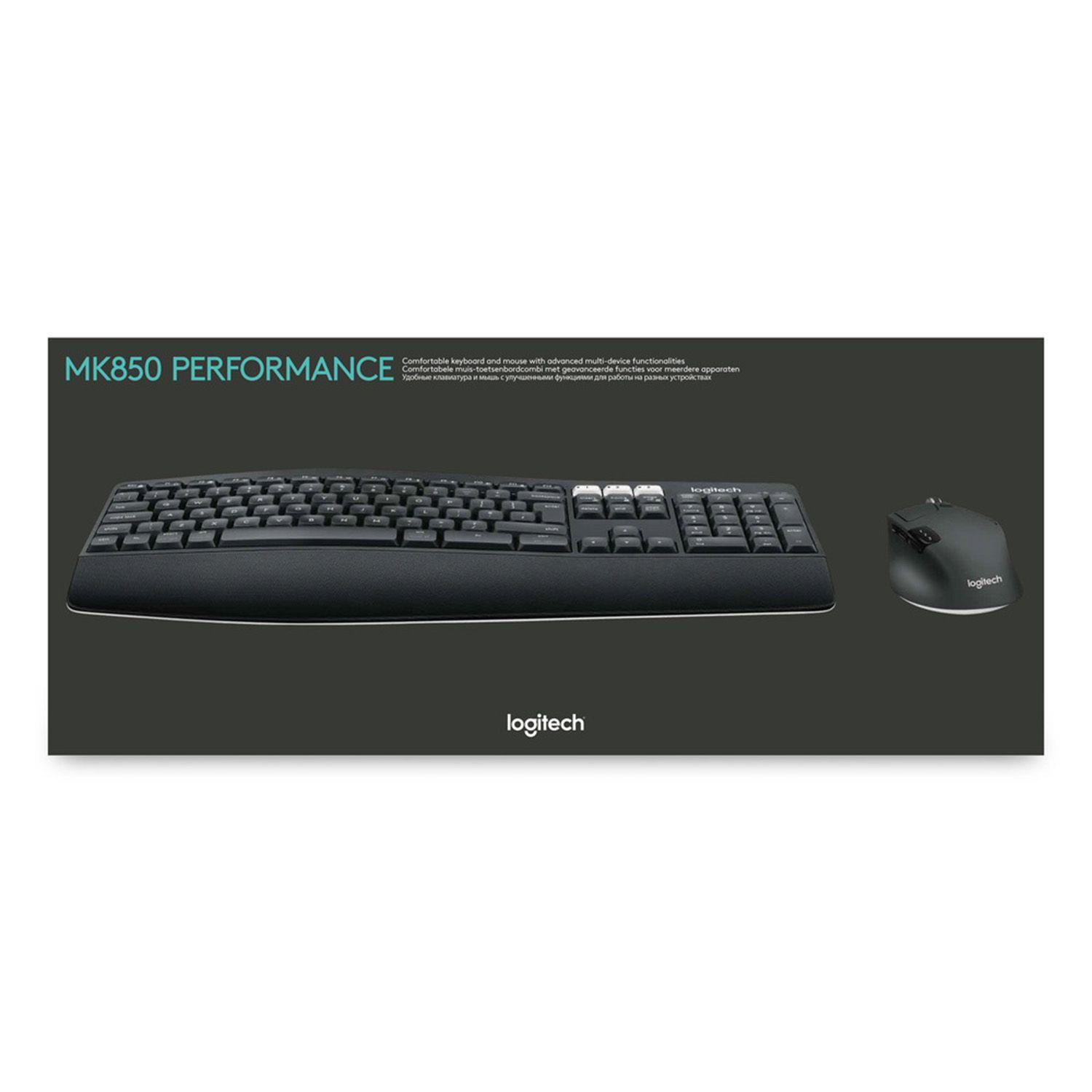 Teclado e Rato LOGITECH MK850 Performance (Belga - Tamanho completo - RF Wireless + Bluetooth - Preto), miniatura 20